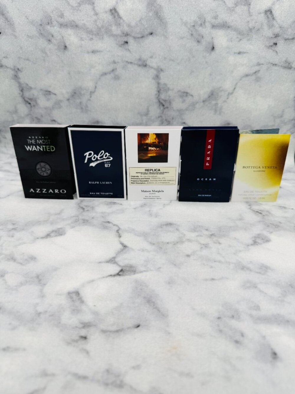 Lot of 5 Azzaro,Ralph Lauren,Maison Margiela,Prada,Bottega Veneta,Sample-5pc-NEW - Picture 2 of 15